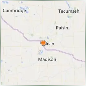 Adrian College Location Map Adrian College Location Map
