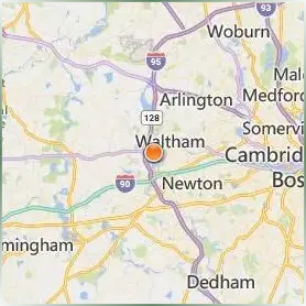 Brandeis University Location Map Brandeis University Location Map