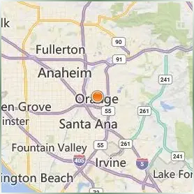 Chapman University Location Map Chapman University Location Map