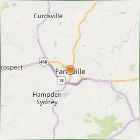 Longwood University Location Map Longwood University Location Map