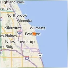 Northwestern University Location Map Northwestern University Location Map