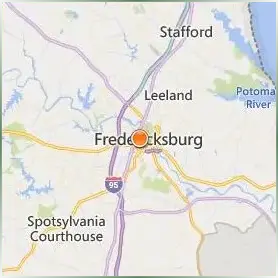 University of Mary Washington Location Map University of Mary Washington Location Map