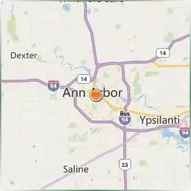 University of Michigan Ann Arbor Location Map University of Michigan Ann Arbor Location Map