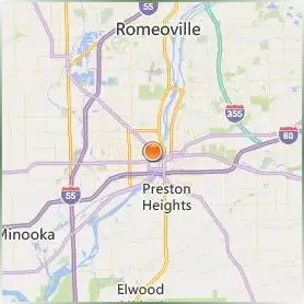 University of St Francis Location Map University of St Francis Location Map