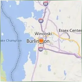 University of Vermont Location Map University of Vermont Location Map